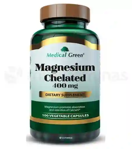 Medical Green Magnesium Chelated 400 Mg