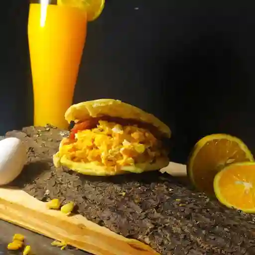 Arepa con Huevo