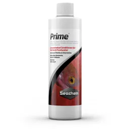 250 ml Prime Seachem acondicionador declorinador eliminador amo