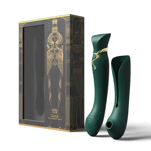 Zalo Vibrador Queen Set Jewel Green