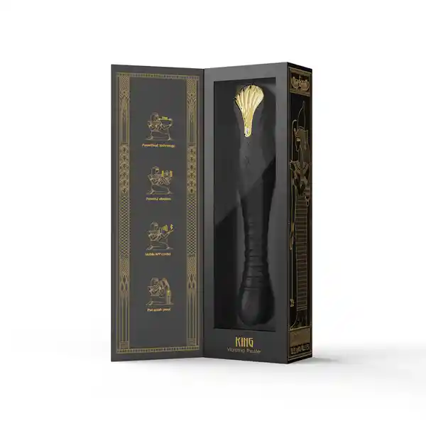 Zalo Vibrador King Obsidian Black