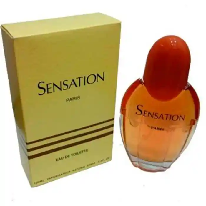 Loción perfume Sensation Paris 100ml Mujer Original Garantizada