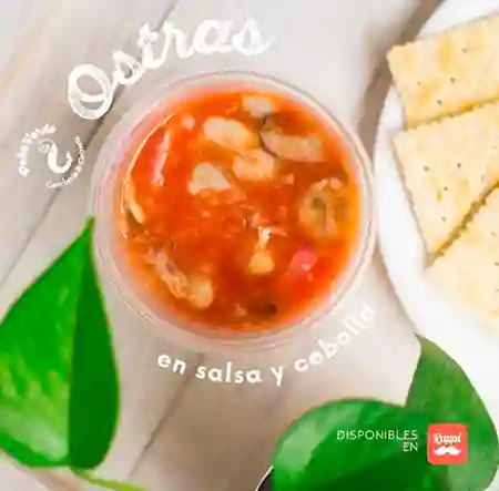 Ostras en Salsa y Cebolla