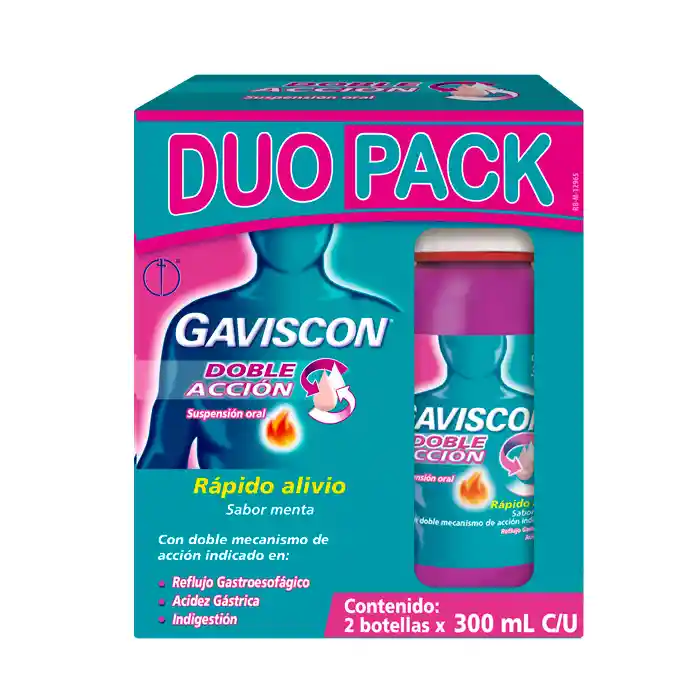 Gaviscon Doble Accion Duo Pack