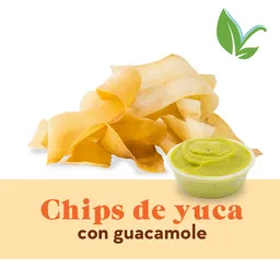 Chips de Yuca y Guacamole