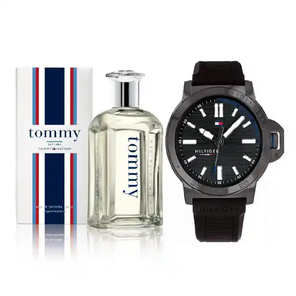 Tommy Hilfiger Kit Reloj 1791587 + Perfume 269202 100 mL