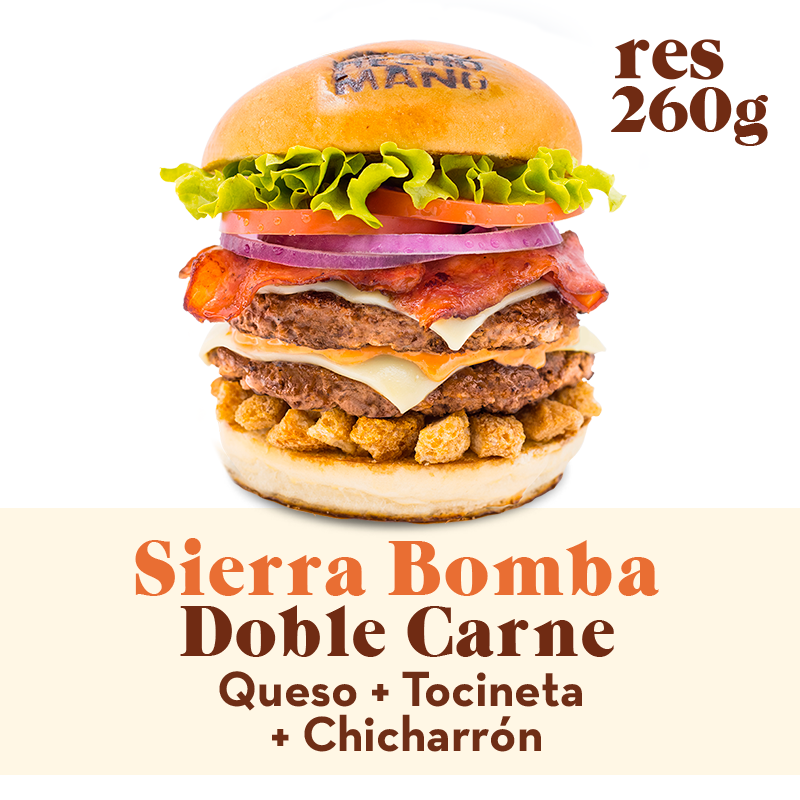 Sierra Bomba Doble Carne