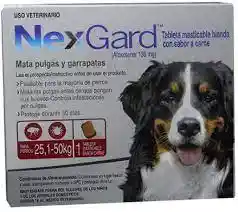 Nexgard Perros 25 A 50 Kilos