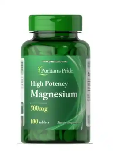 Magnesio 500mg Puritans Pride 