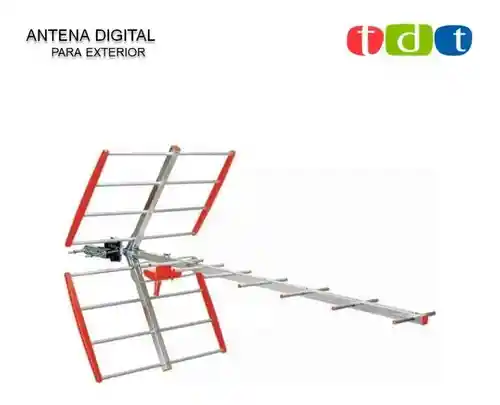 Tdt Antena Digital Para Exterior Aire Hd