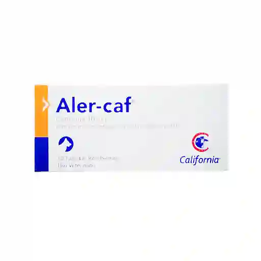 Aler-Caf X 10 Mg Caja X 10 Tab