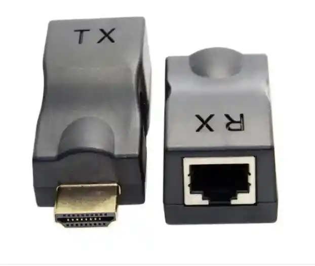 Extender Pasivo Hdmi 30 Metros Un Solo Cable Utp Certificad