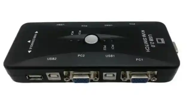 Switch Kvm Conectores Usb / Vga De 4 Puertos · Kvm-41ua