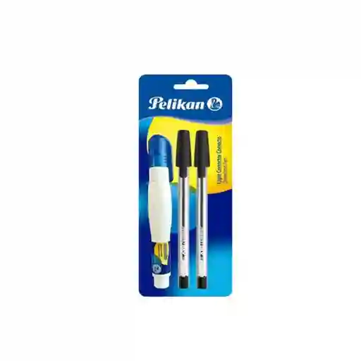 Pelikan Set de Bolígrafos y Lápiz Corrector