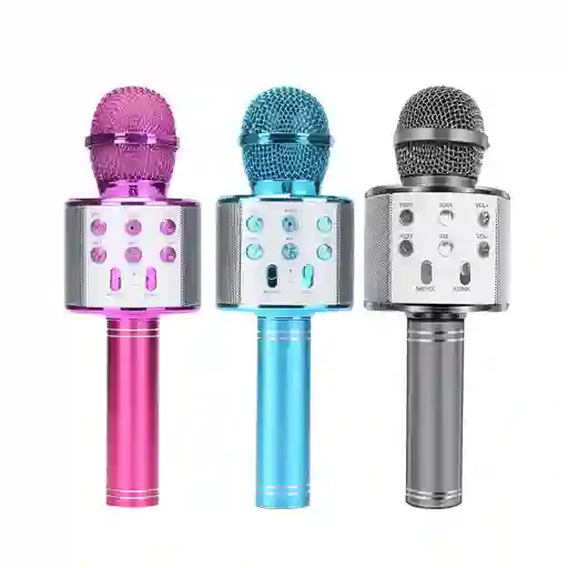 Microfono Bluetooth Ws 858 Karaoke