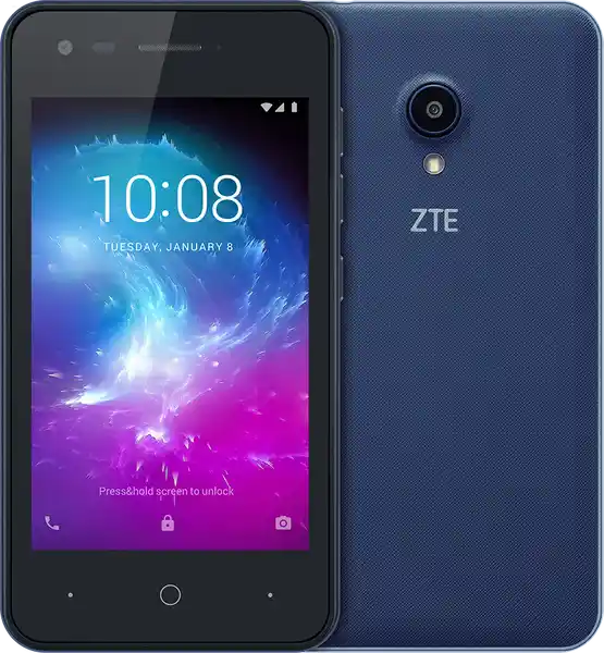 Zte Celular Blade L130 Blue Dual Sim - 16 Gb Rom + 512Mb Ram