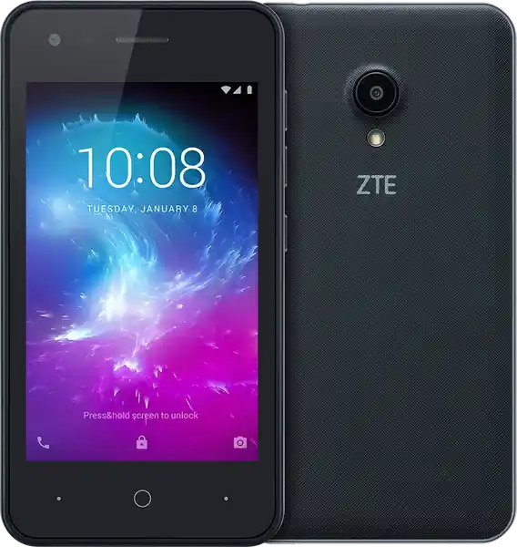 Zte Celular Blade L130 Black Dual Sim - 16 Gb Rom + 512Mb Ram