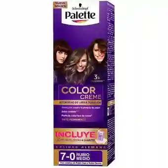 Tintes Palette Color Creme 7 0 rubio medio