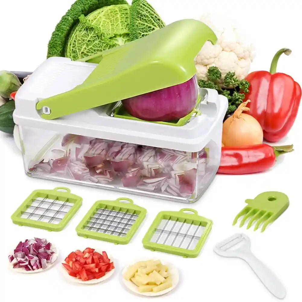 Genius Pica Todo Nicer Dicer Plus Rayador Pela Todo Cocina