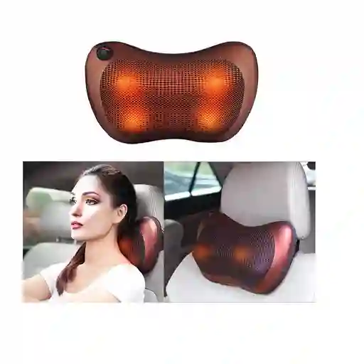 Almohada Masajeador Cuello Cervical Cojin Infrarojo