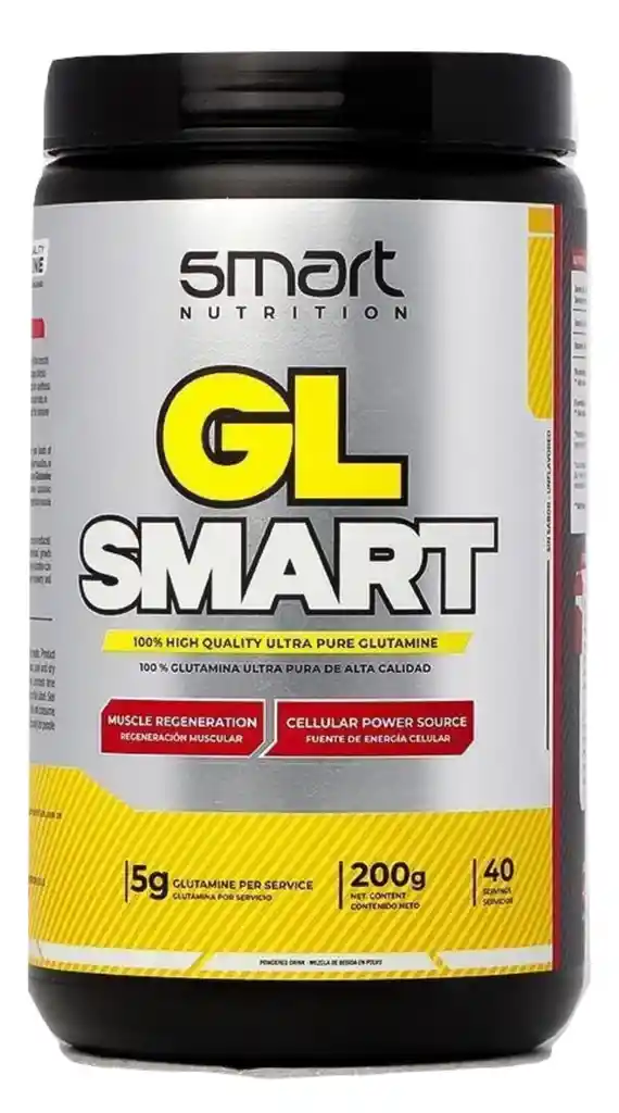 Glutamina 200 Gramos Smart Nutrition