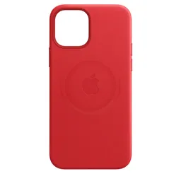 Funda de Piel Con Magsafe - Iphone 12 Pro Max - Red