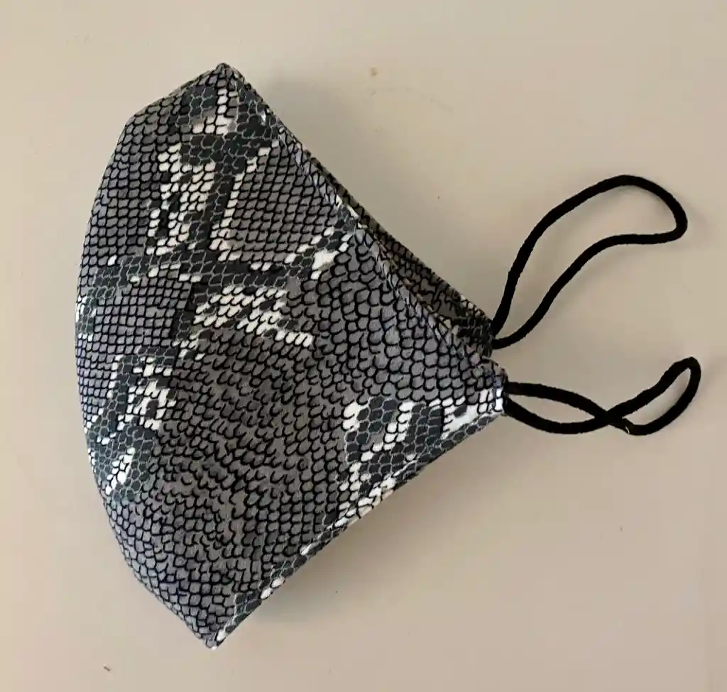 Tapabocas Reutilizable Mujer Leopardo