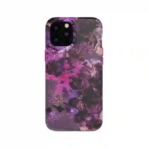 Estuche Protector Iphone 12 / 12 Pro Tech21 Eco Art Rosa/morado