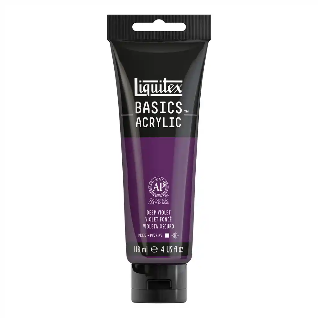 Liquitex Acrilico BASICS 118 ml 115 Violeta Oscuro