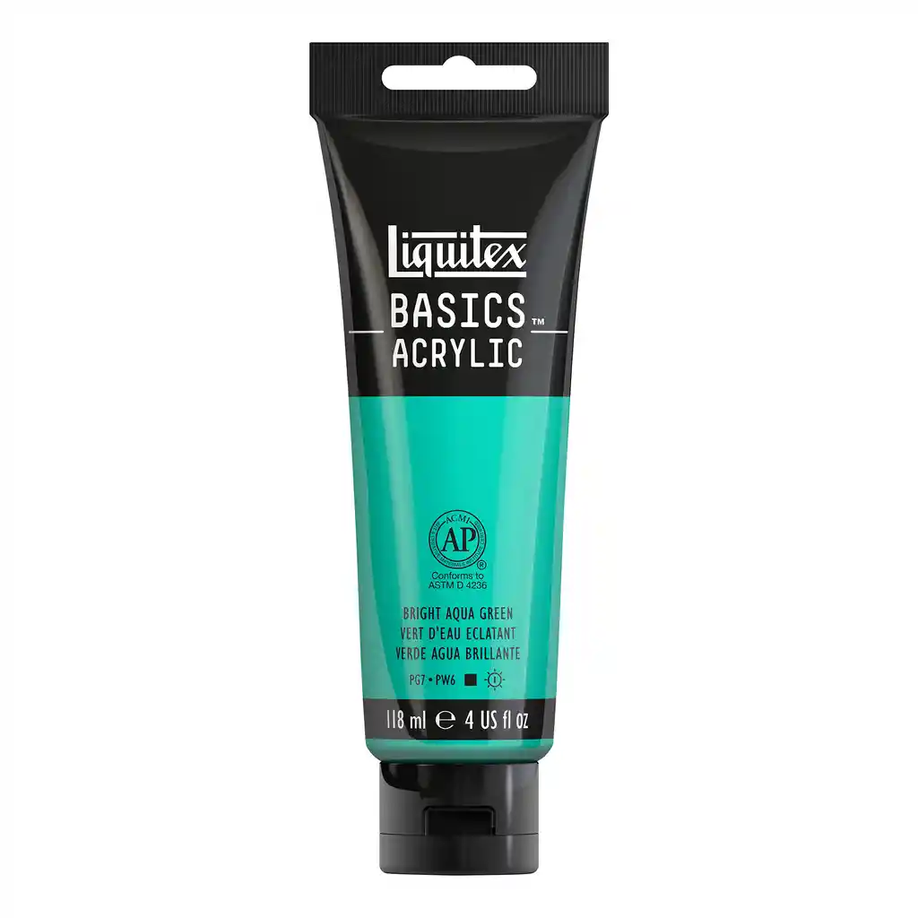 Liquitex Acrilico BASICS 118 ml 660 Verde Agua Brillante