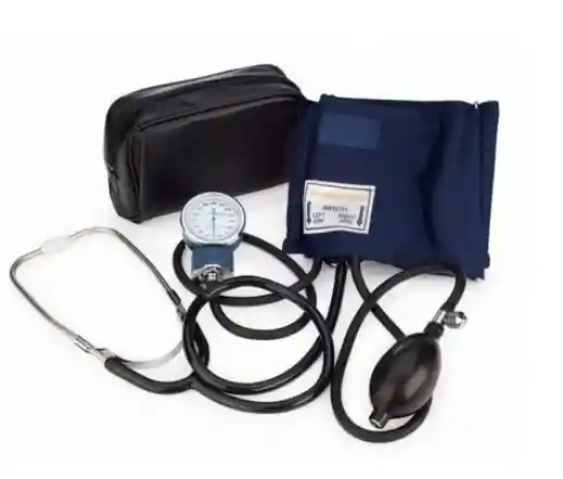   TENS Iometro Analogo Bomba + Fonendoscopio + Estuche 