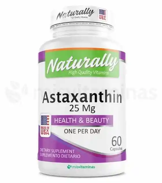 NATURALLY Axtaxanthin 25 Mg