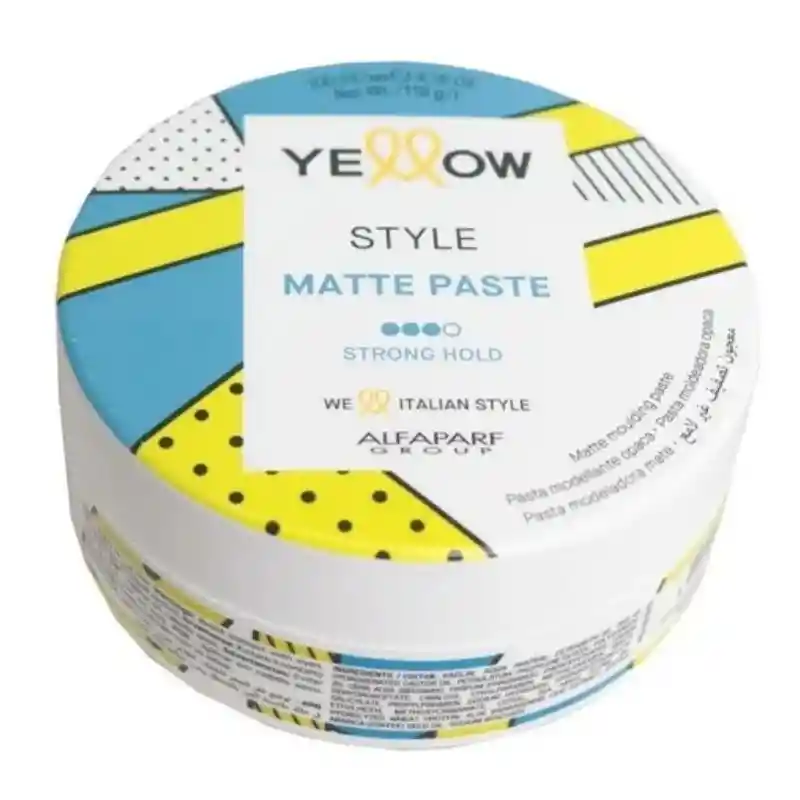 Yellow Alfaparf Cera Matte Paste Efecto de 100ml