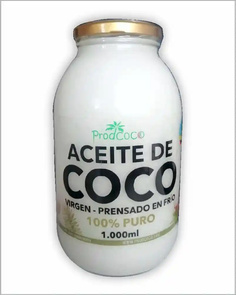 Aceite de Coco Virgen Litro Prodcoco 1000ml