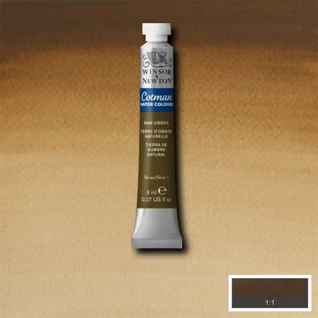 Cotman Water Colours 8ml - 554 raw Umber