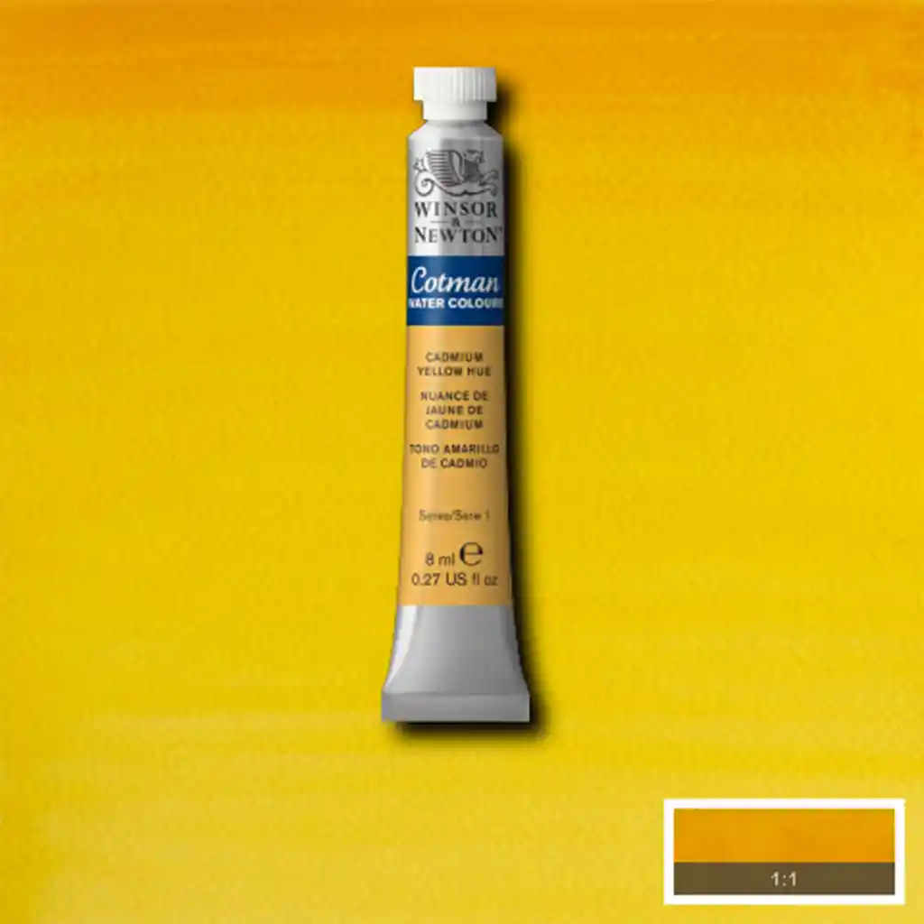 Cotman Water Colours 8ml - 109 Cadmium yellow hue