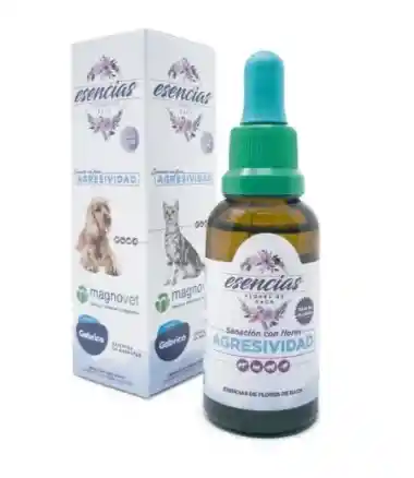 Esencias Florales De Bach Agresividad Gotas 30 Ml Mascotas