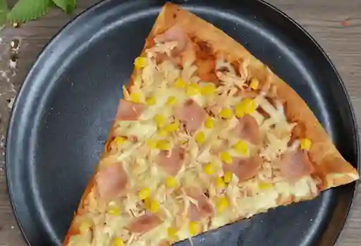 Pizza Pollo y Jamón Clásica