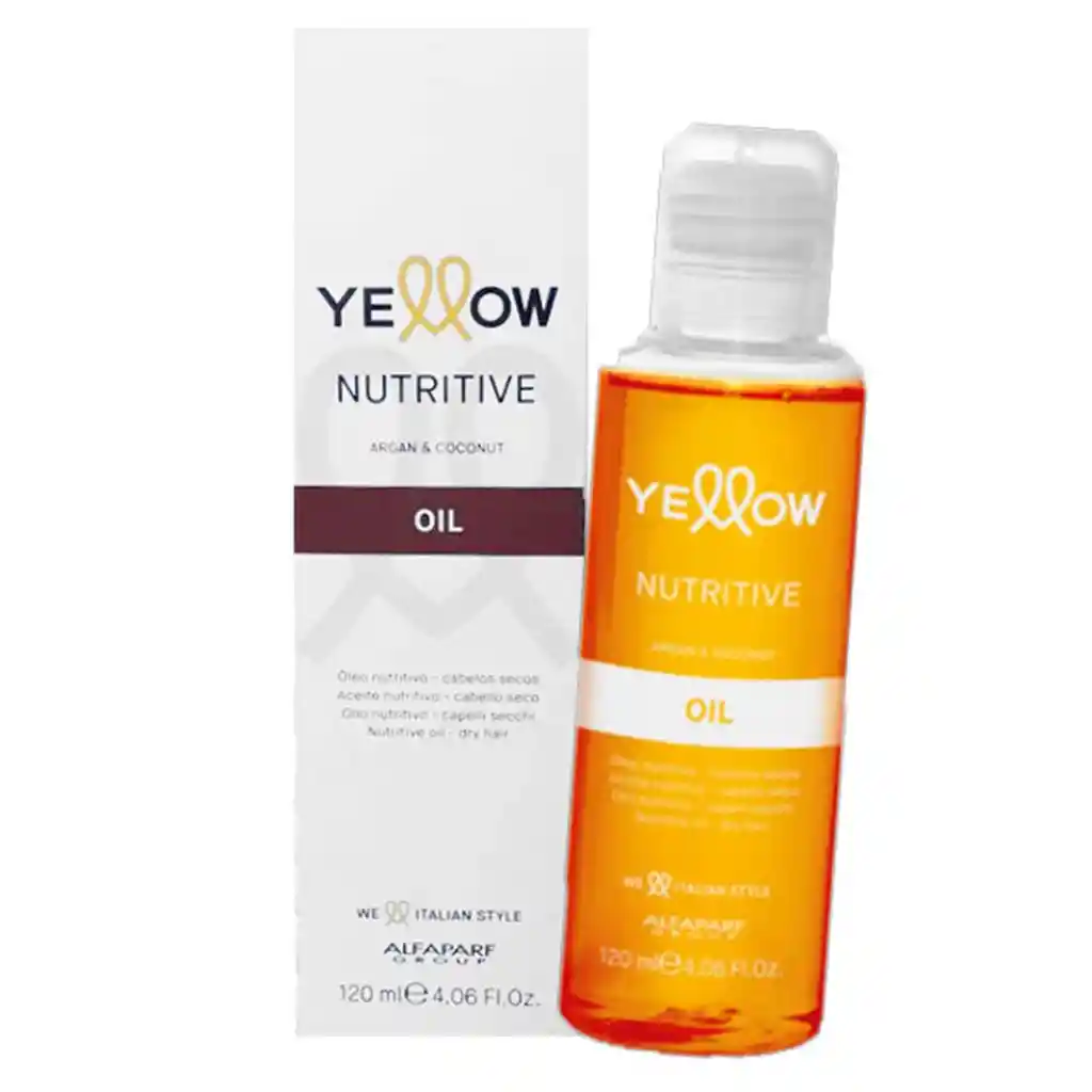 Yellow Oleo Nutritivo Aceite De Argan Y Coco de 120ml