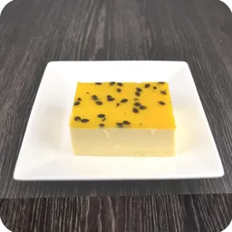 Panna cotta de maracuyá sin azúcar