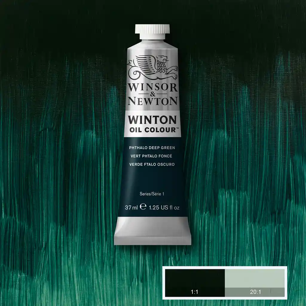 Óleo Winton 37ml  - 048 phthalo deep green