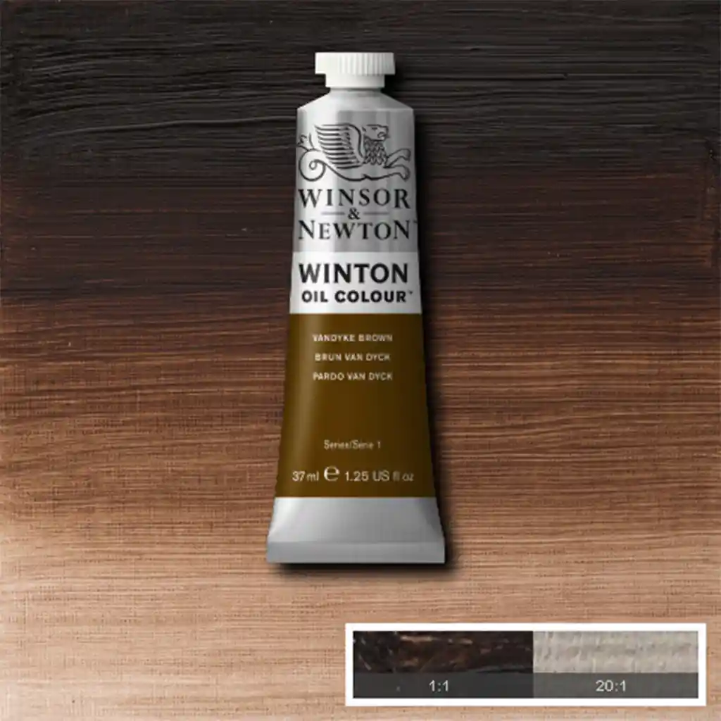 Óleo Winton 37ml  - 676 Vandyke brown