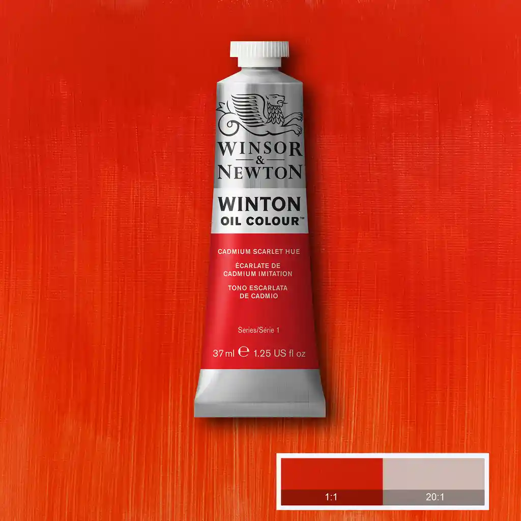 Óleo Winton 37ml  - 107 Cadmium scarlet Hue 