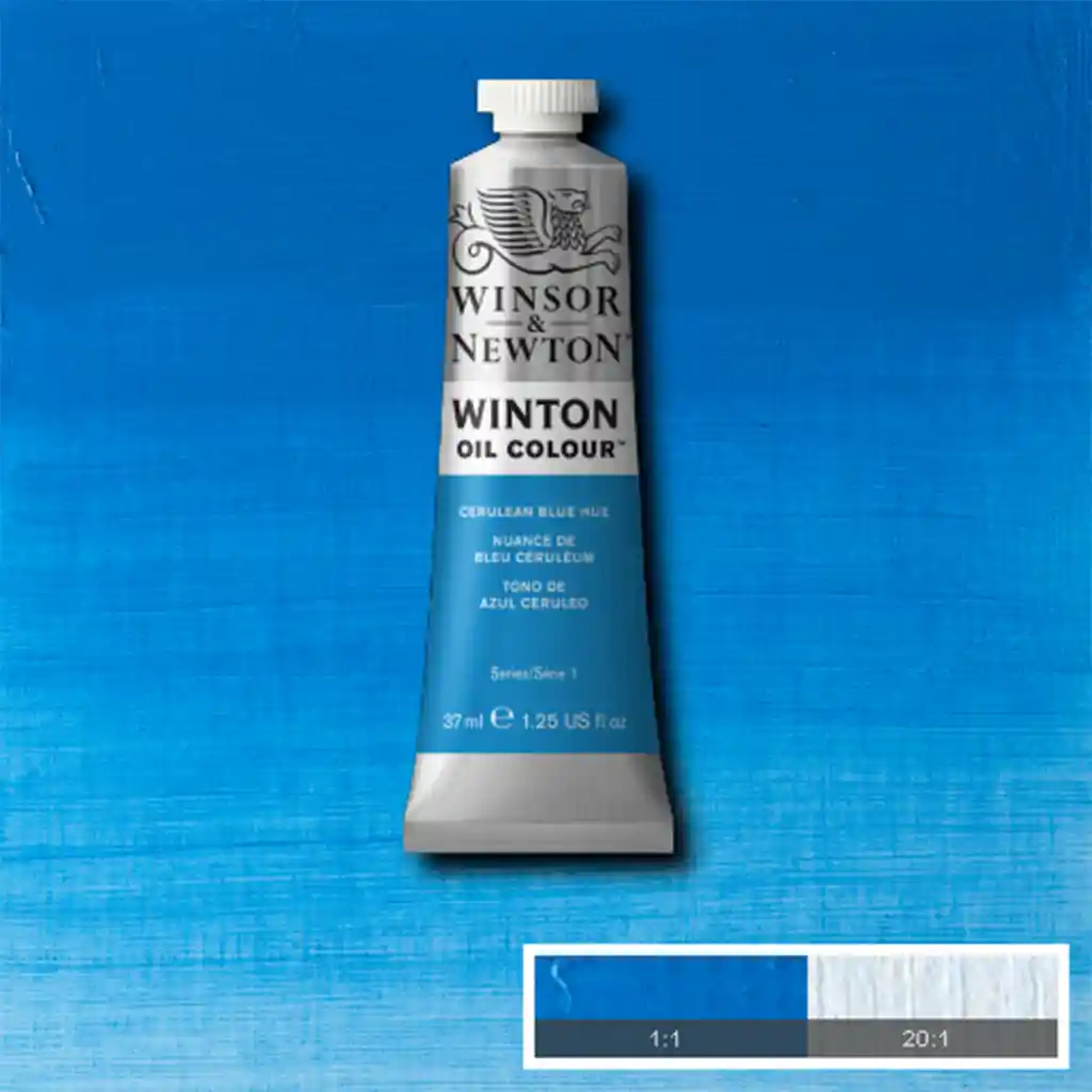 Óleo Winton 37ml  - 138 Cerulean blue hue