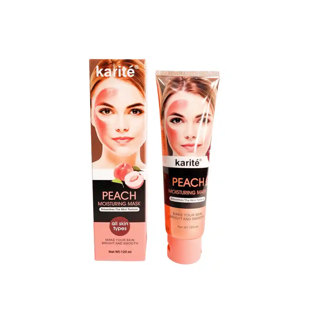 Karite Mascarilla Hidratante Peach 120 Ml