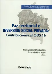 Paz Territorial e Inversión Social Privada
