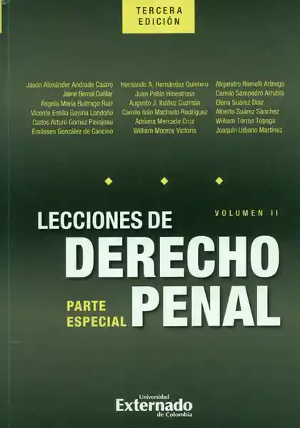 Lecciones de Derecho Penal Vol II Parte Especial