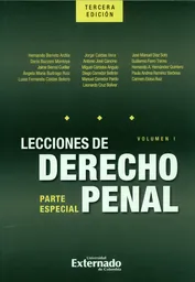 Lecciones de Derecho Penal Vol.I Parte Especial