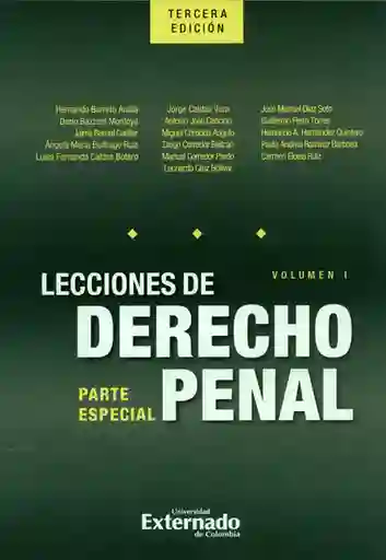 Lecciones de Derecho Penal Vol.I Parte Especial