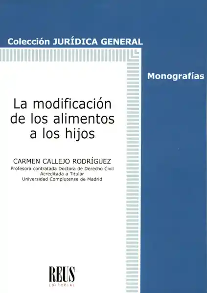 La Modificación de Los Alimentos a Los Hijos